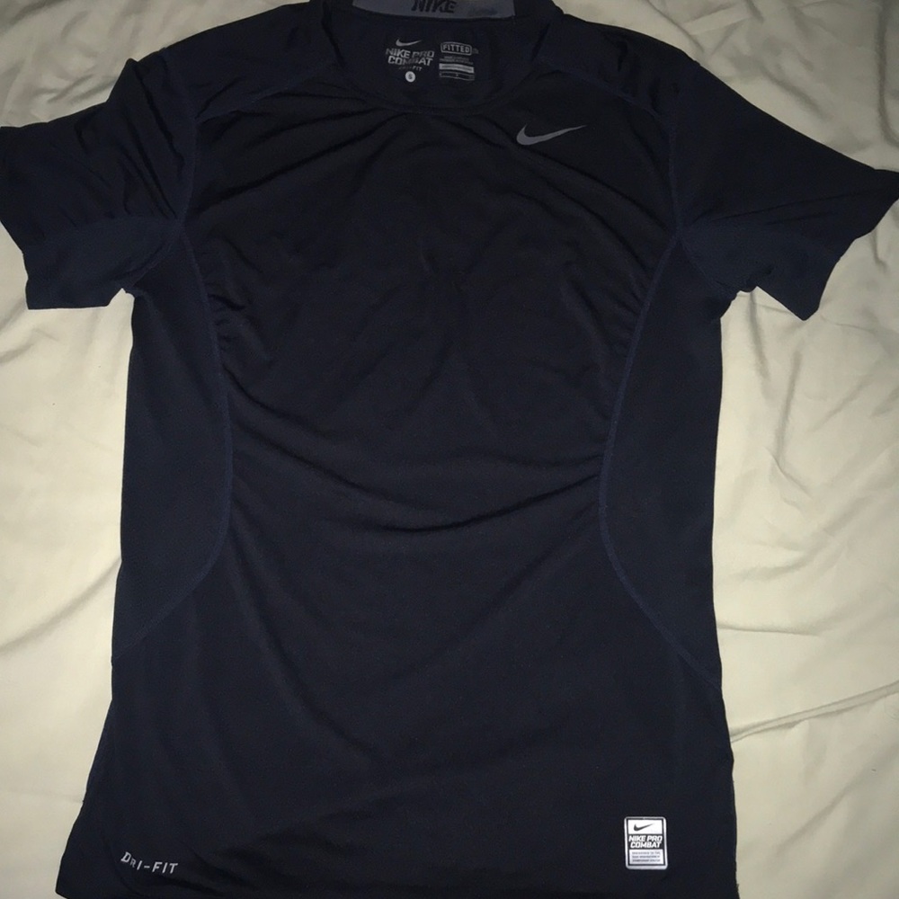 Nike Pro Combat Fitted Dri Fit active shirt